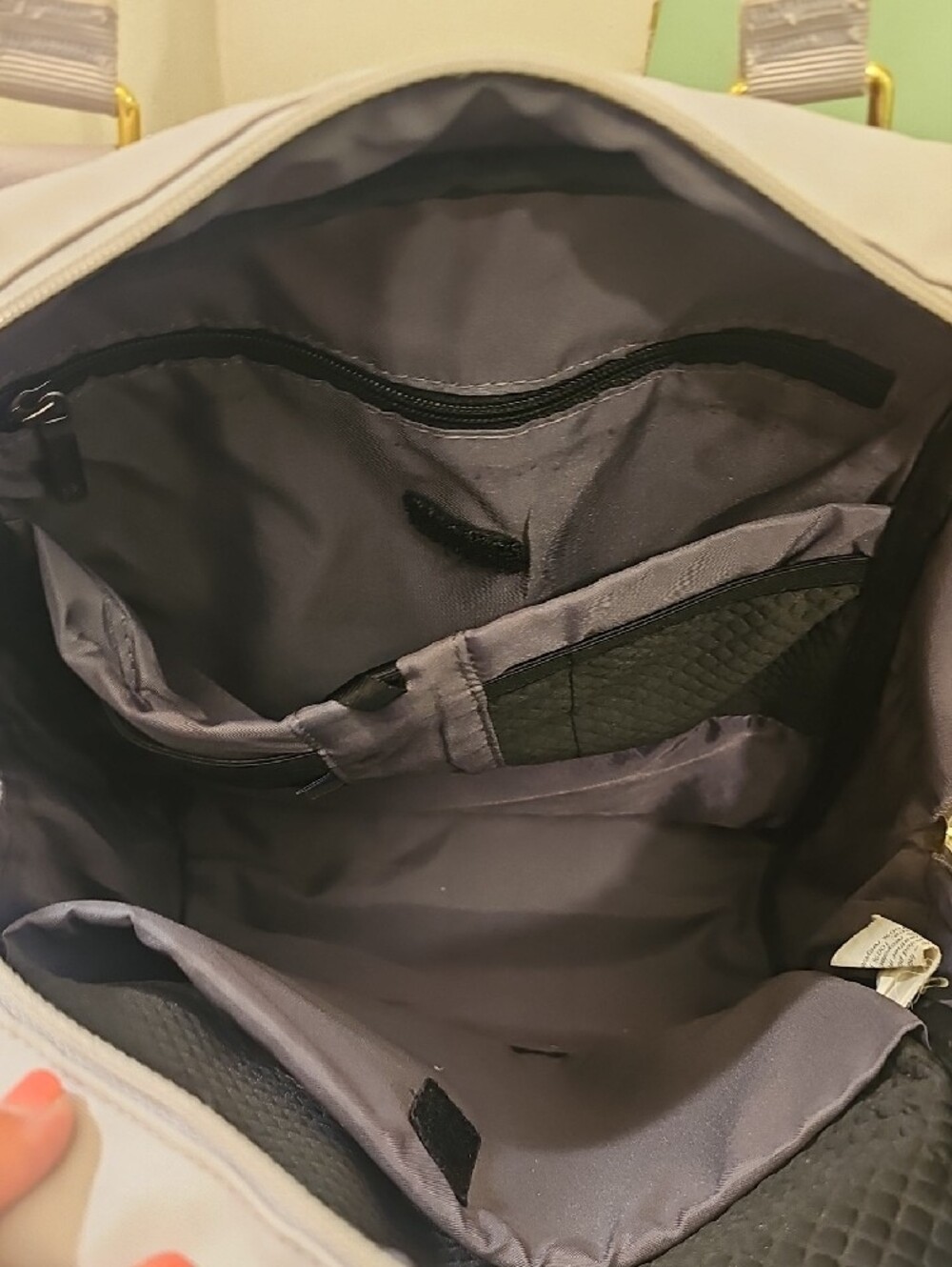Signature 16" Commuter Backpack - Open Story Thistle: Fits 15" Laptop - Picture 10 of 10